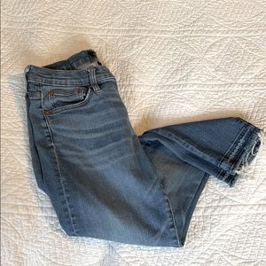 J. Crew 8” Toothpick Skinny Midrise Jeans